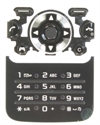 Sony Ericsson F305 Tastenmatte Set - Latin Schwarz